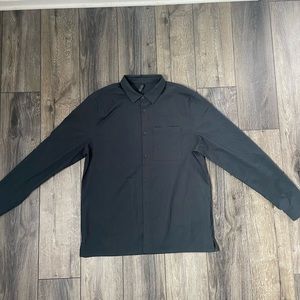 Lululemon Dark Blue Flannel Shirt XL
